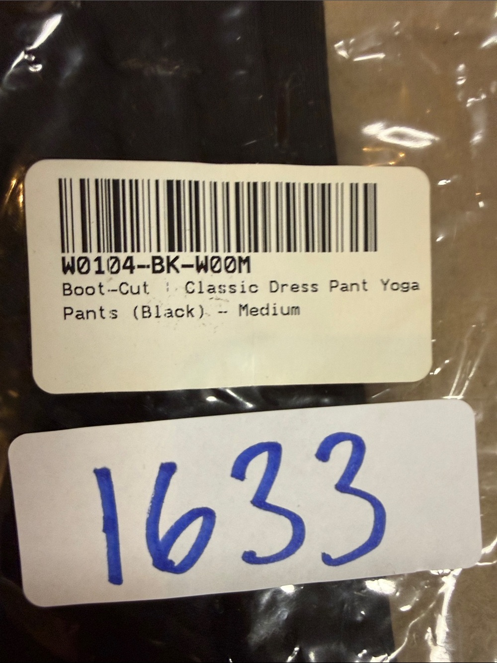 New Betabrand Black Bootcut Classic Dress Pant Yoga Pants Medium - Picture 4 of 5